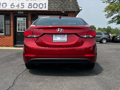2016 Hyundai Elantra Value Edition